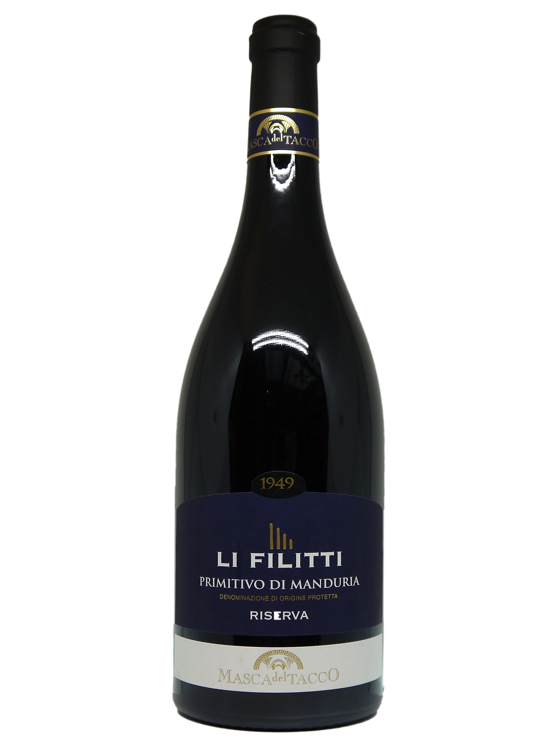 Masca del Tacco Li Filitti Primitivo di Manduria Riserva