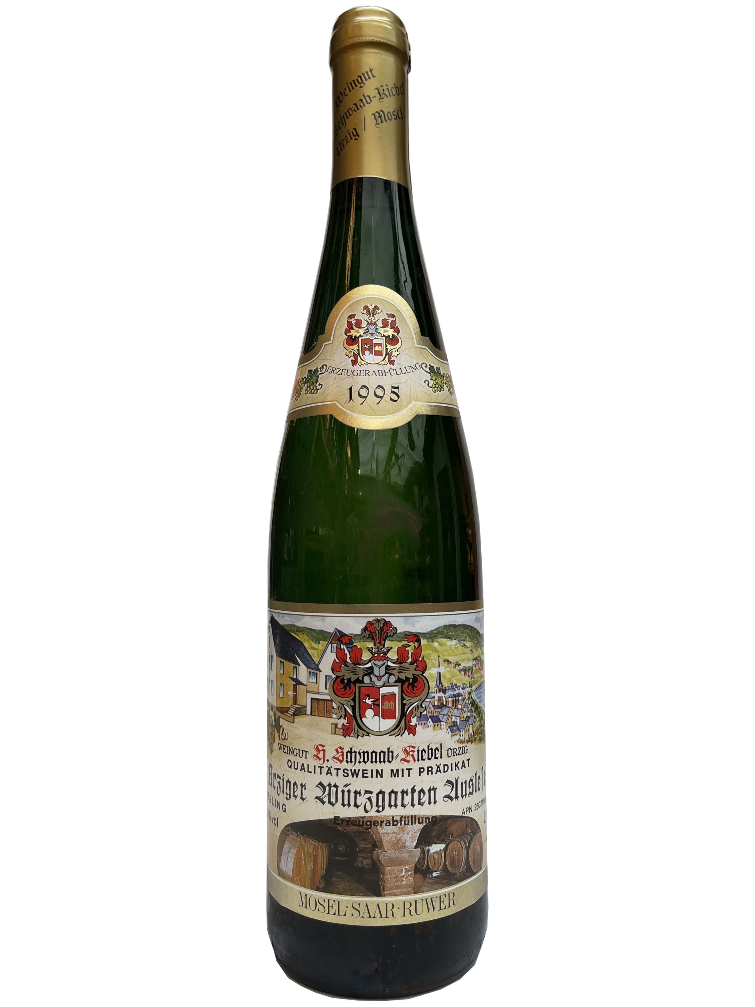 Weingut H. Schwaab Kiebel Ürziger Würzgarten Auslese 1995