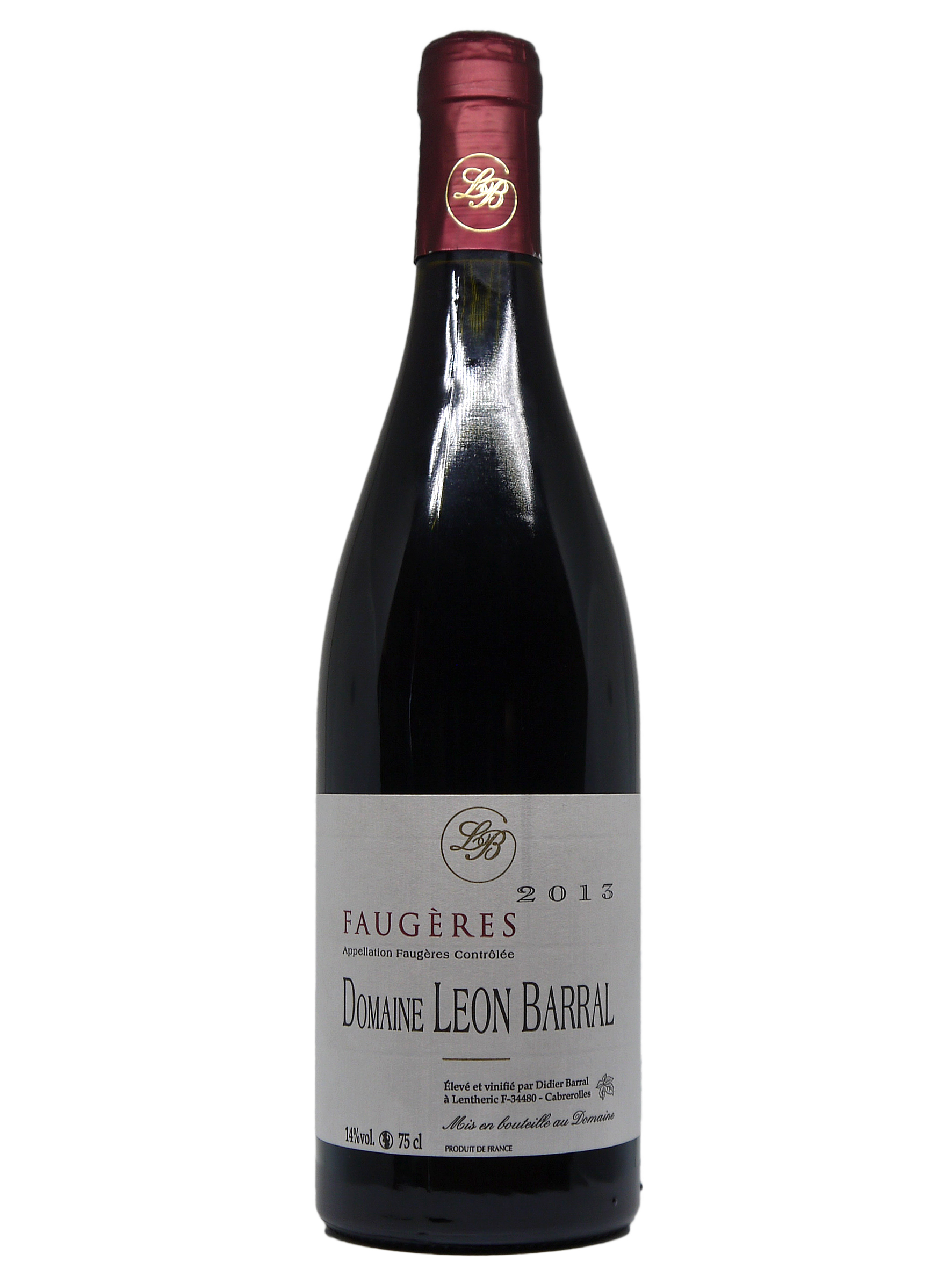 Domaine Léon Barral Faugères 2015
