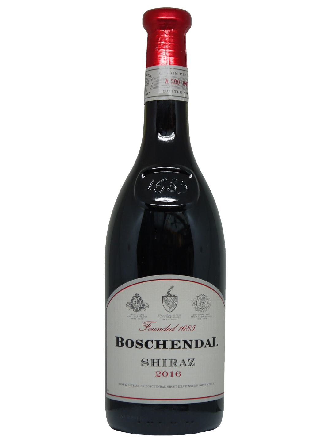 Boschendal 1685 Shiraz