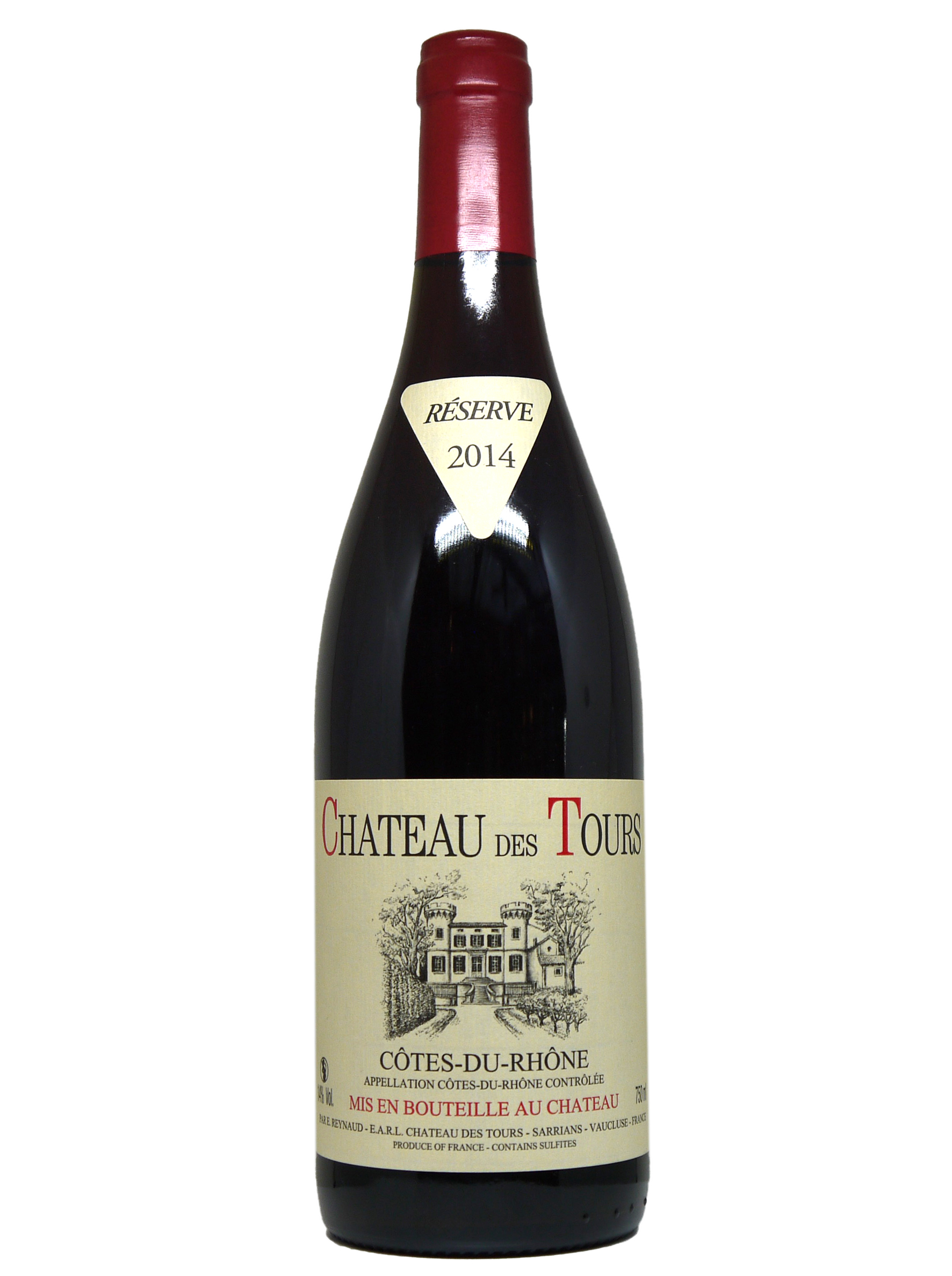 Château des Tours Côtes du Rhône Rouge, E. Reynaud