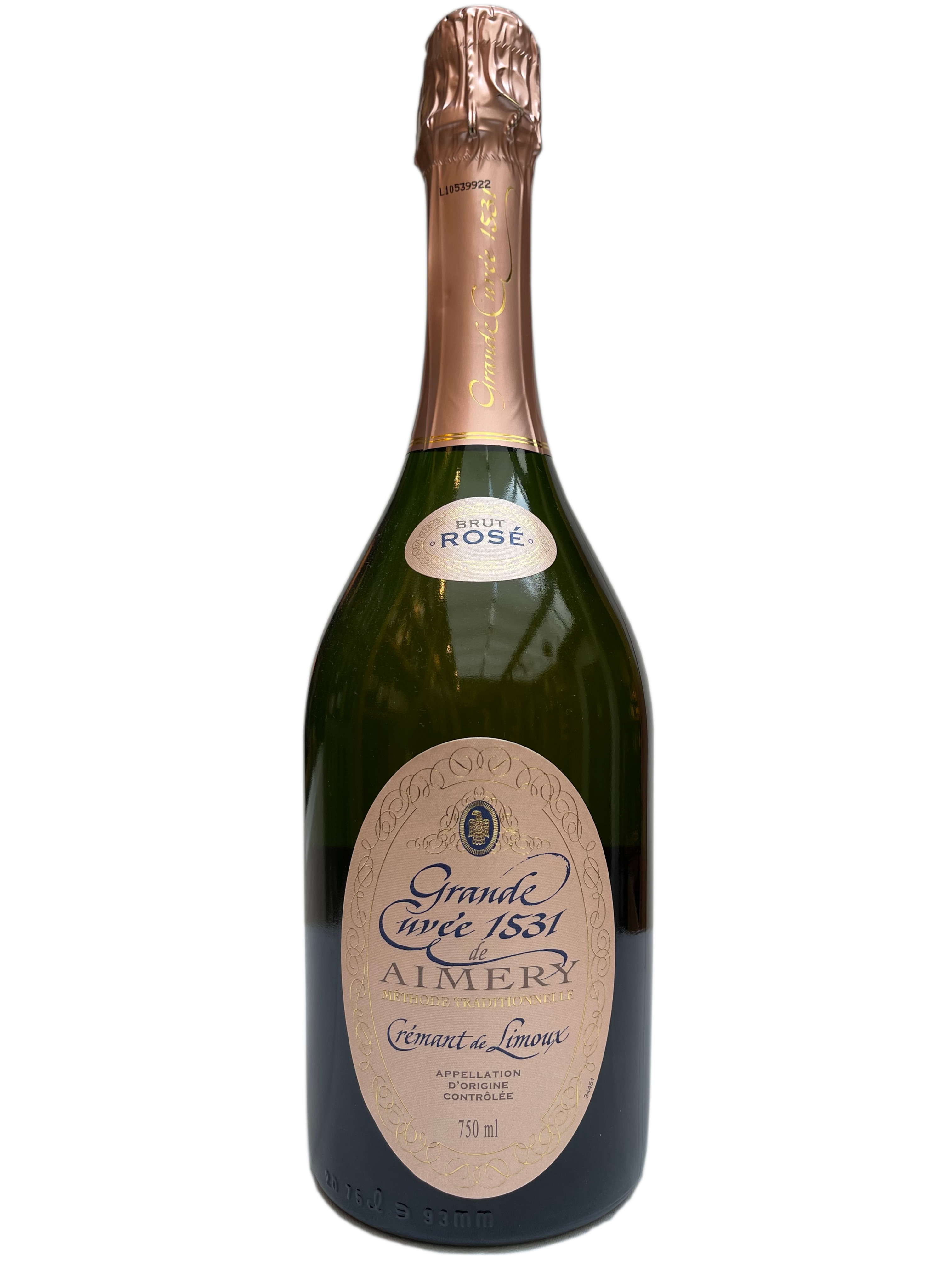 Grande Cuvée 1531 de Aimery Rosé Brut Crémant de Limoux