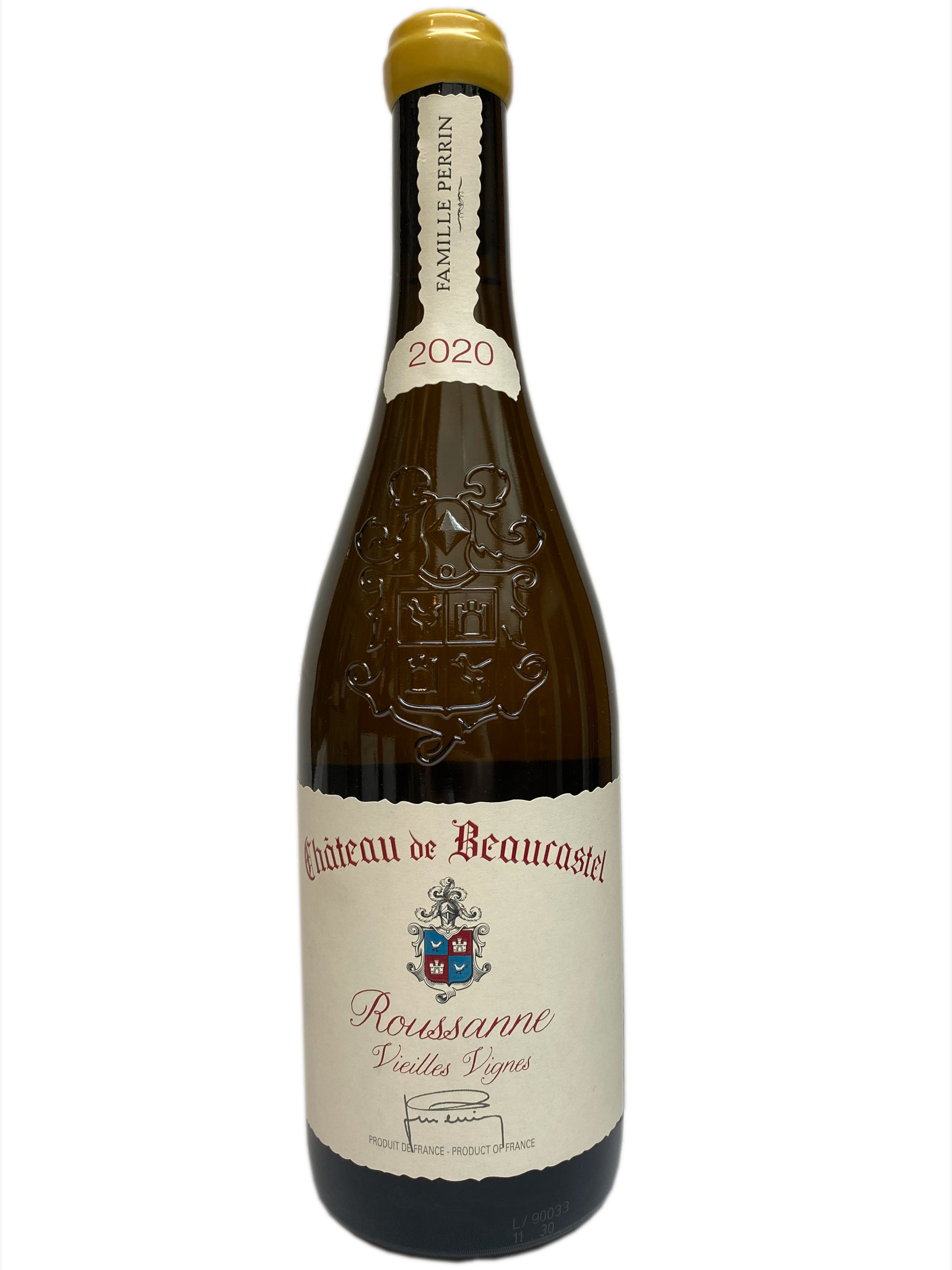 Familie Perrin Château de Beaucastel Châteauneuf-du-Pape Roussanne Vieilles Vignes 2020