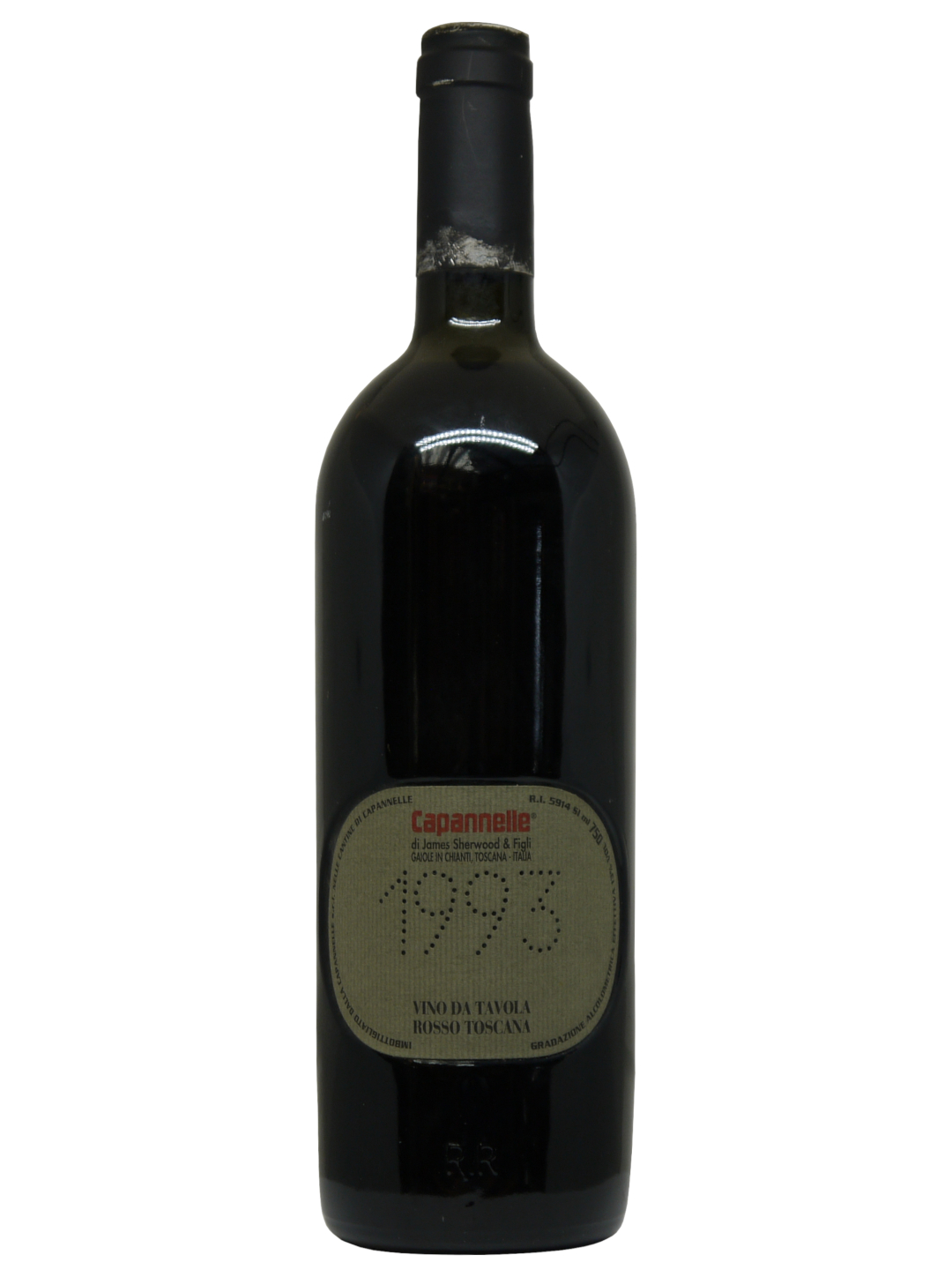 Capannelle di James Sherwood & Figli Rosso Toscana 1993