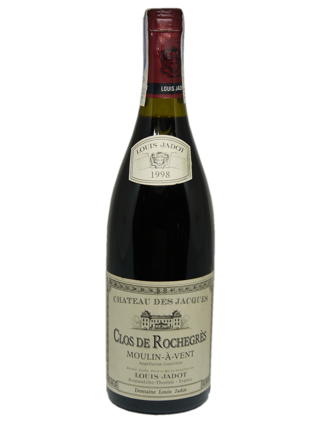Louis Jadot Chateau des Jacques Moulin-a-Vent Clos de Rochegres 1998