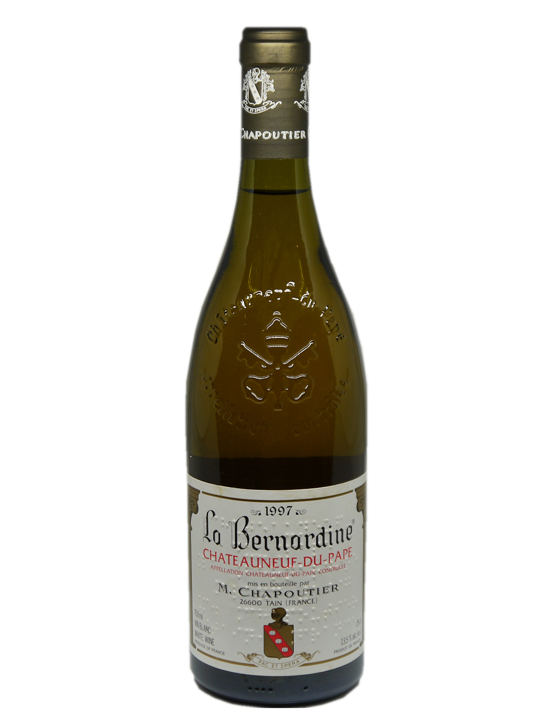 M. Chapoutier Chateauneuf-du-Pape La Bernardine Blanc 1997
