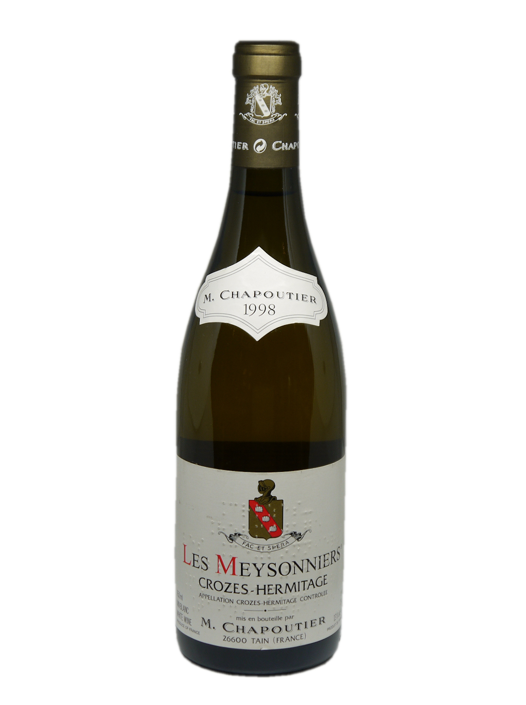 M. Chapoutier Crozes-Hermitage Les Meysonniers Blanc 1998