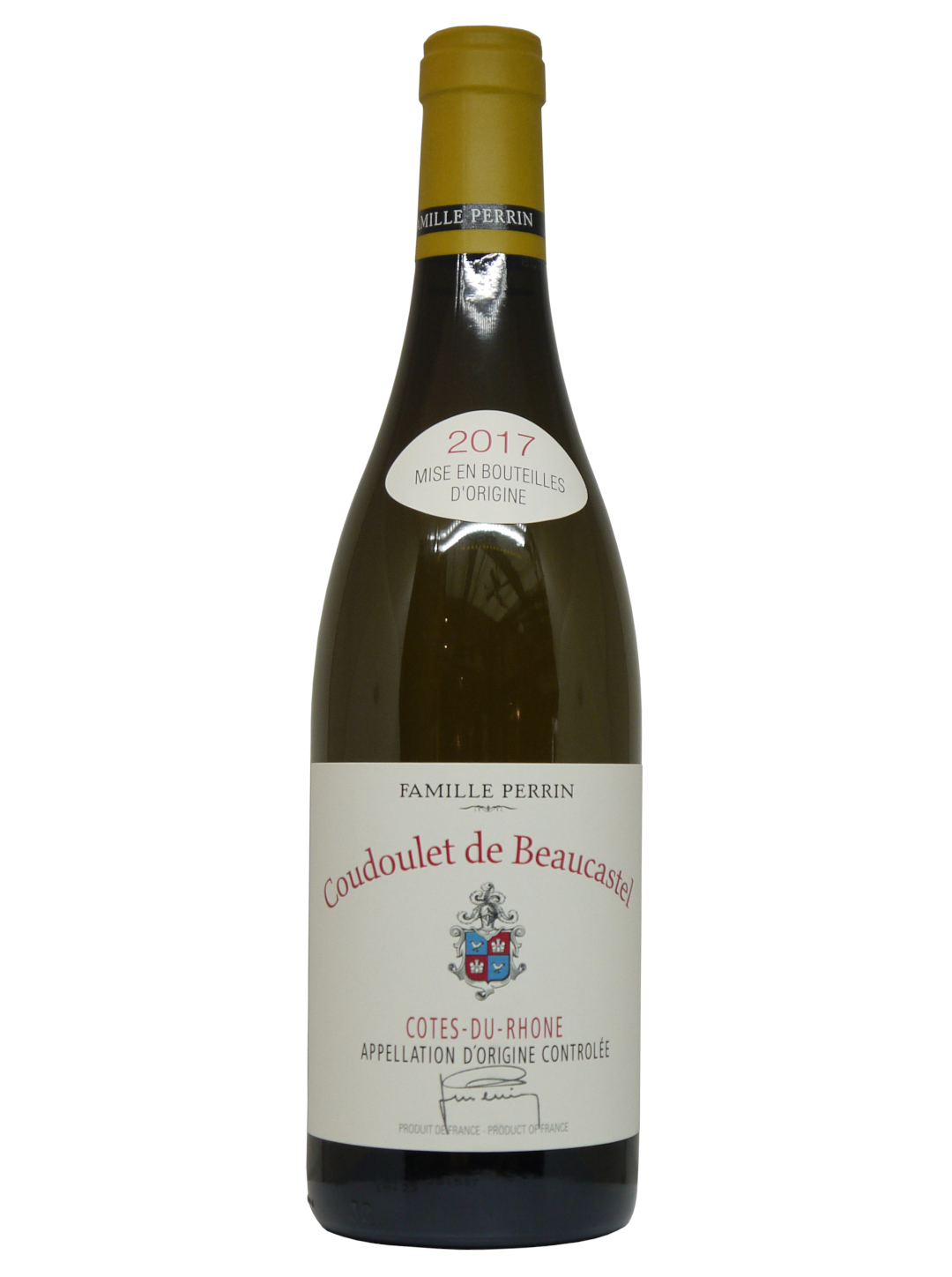 Perrin Cotes du Rhone blanc Coudoulet de Beaucastel 2017
