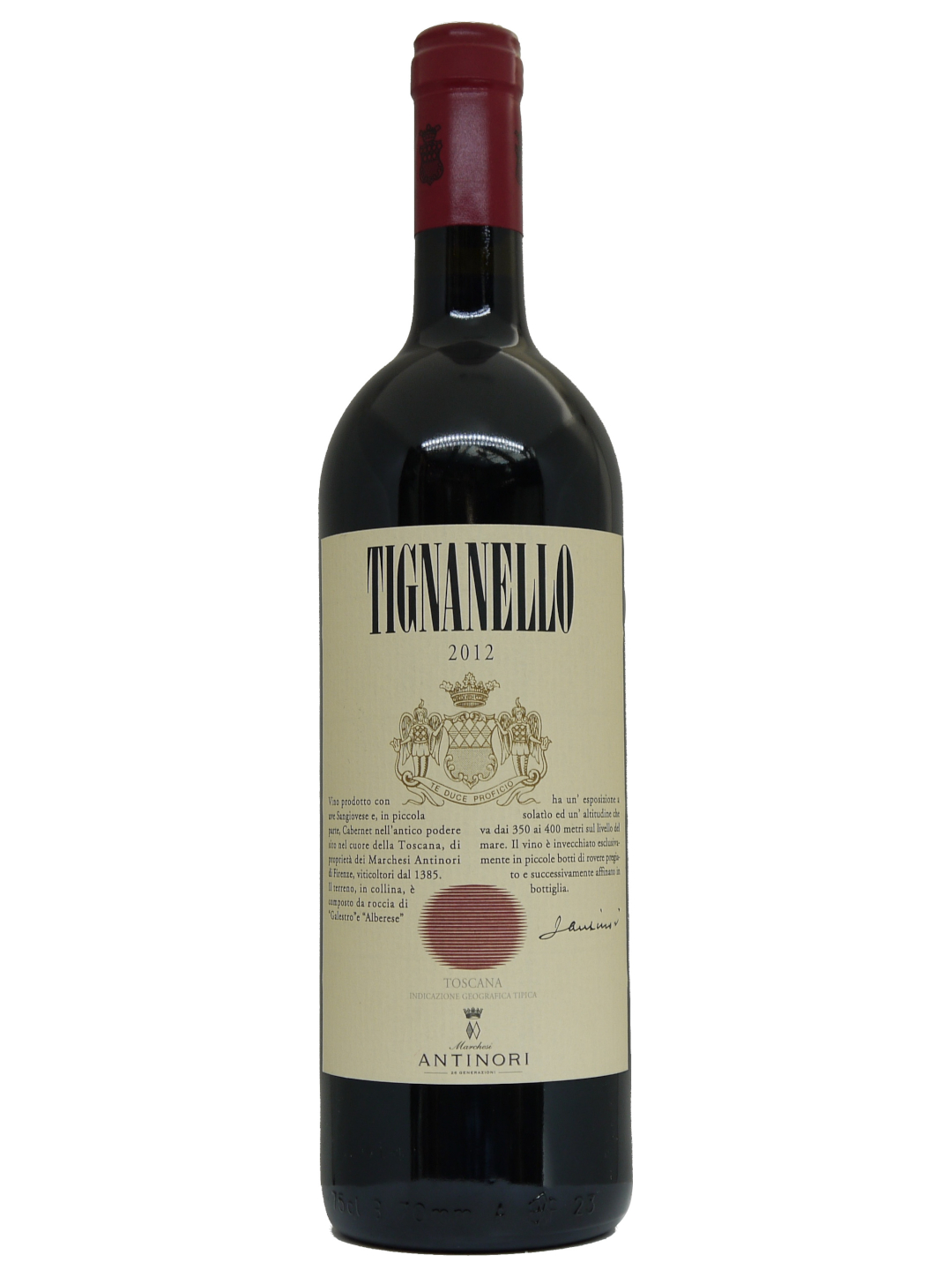 Antinori Tignanello Toscana IGT 2012